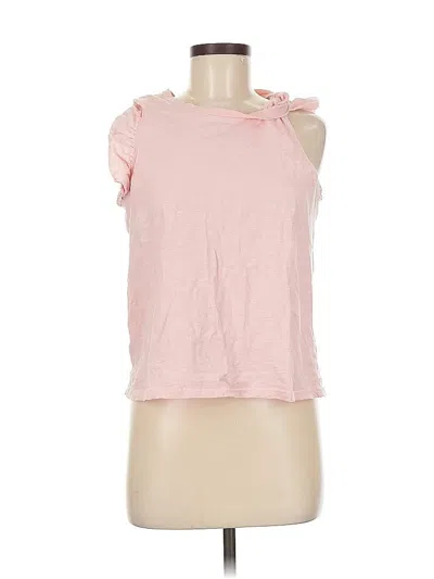Pre-owned Nicole Miller Sleeveless T-shirt In Pink