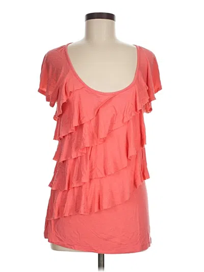 Pre-owned Nicole Miller Sleeveless T-shirt In Pink