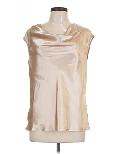Pre-owned Nicole Miller Sleeveless T-shirt In White