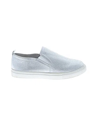 Pre-owned Nicole Miller Sneakers In Silver