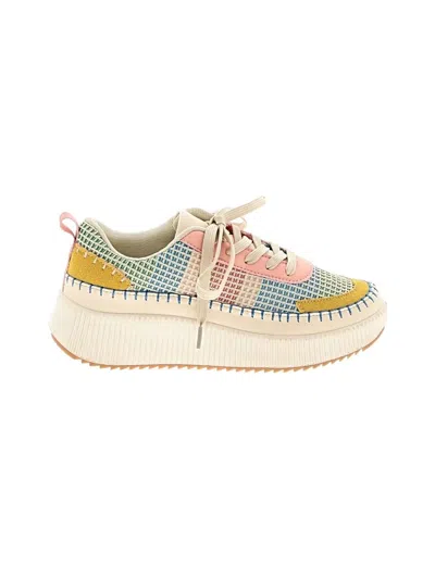 Pre-owned Nicole Miller Sneakers In Yellow
