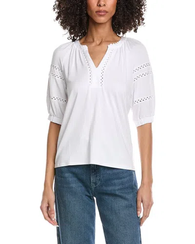 NICOLE MILLER NICOLE MILLER SOLID BLOUSE