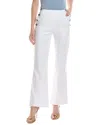 Nicole Miller Solid Pant In White