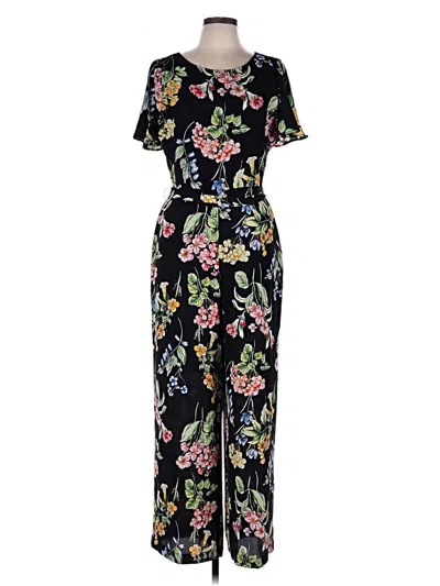 Pre-owned Nicole Miller Sport Jumpsuit In Black