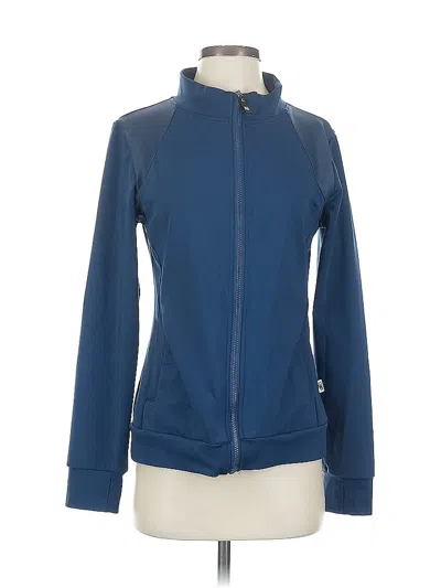 Pre-owned Nicole Miller Sport Track Jacket In Blue