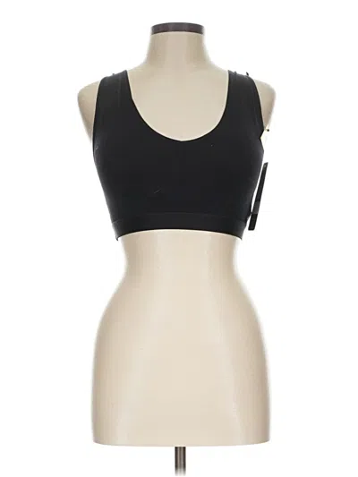 Pre-owned Nicole Miller Sports Bra In Black