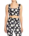 NICOLE MILLER SPORTS BRA TOP IN HAZY DAISY