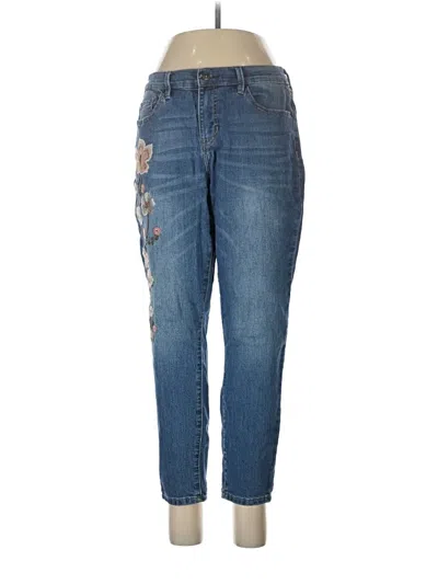 Pre-owned Nicole Miller Studio Jeans In Blue