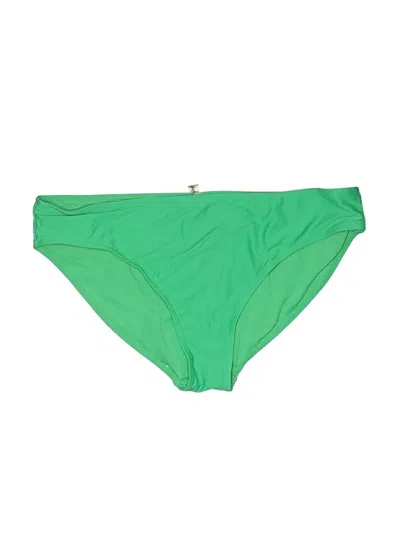 Pre-owned Nicole Miller Studio Swimsuit Bottoms In Green