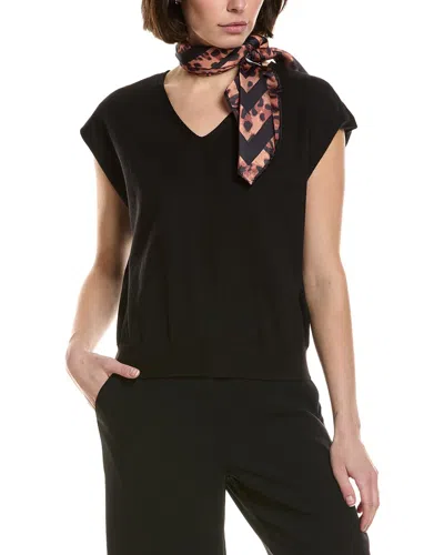 Nicole Miller Sweater In Black