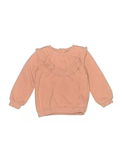 Pre-owned Nicole Miller Kids' Sweatshirt In Brown