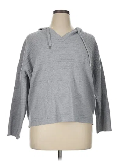 Pre-owned Nicole Miller Sweatshirt In Gray