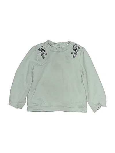 Pre-owned Nicole Miller Kids' Sweatshirt In Green