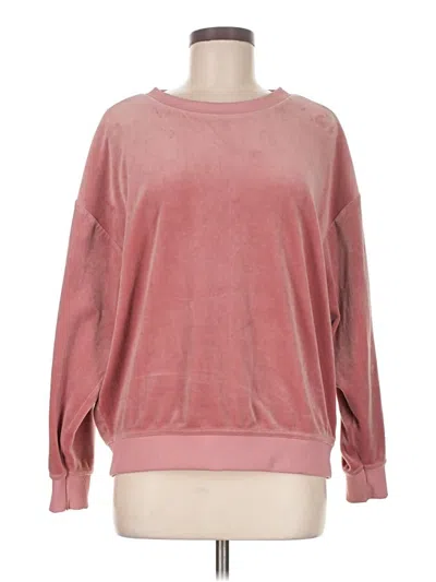 Pre-owned Nicole Miller Sweatshirt In Pink