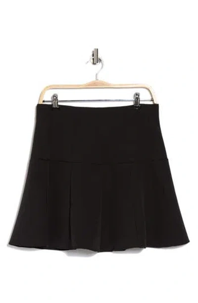 Nicole Miller Swing Skirt In Black