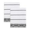 Nicole Miller Sydney 2-pc. Bath Towel In White