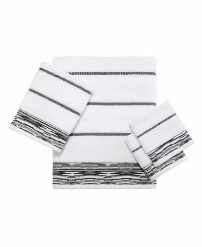 Nicole Miller Sydney 4-pc. Bath Towel Set In White