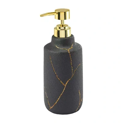 Nicole Miller Sydney Soap Dispenser In Black