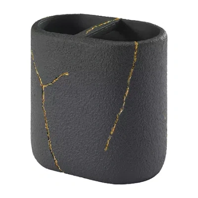 Nicole Miller Sydney Toothbrush Holder In Black