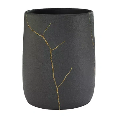 Nicole Miller Sydney Trash Can In Black