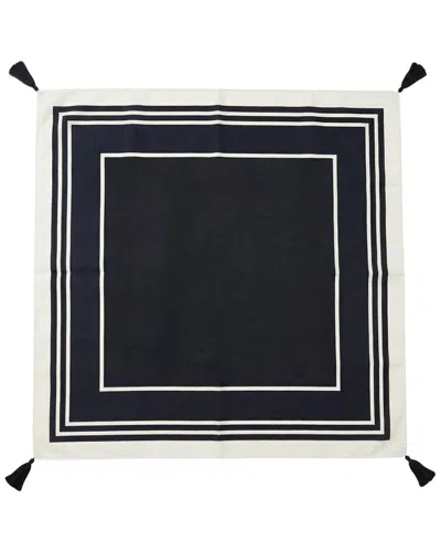 Nicole Miller Tassel Corner Scarf In Pattern