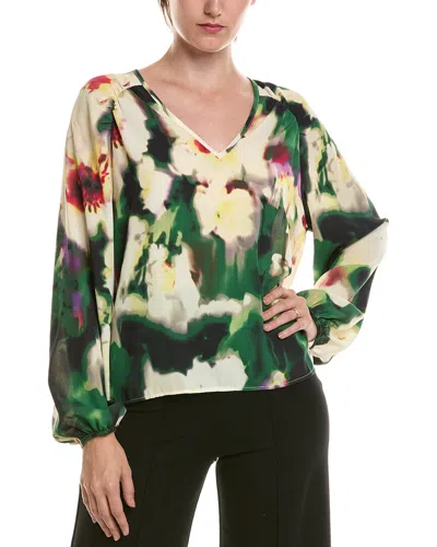 Nicole Miller Top In Neutral