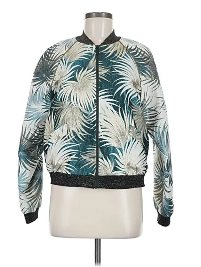 Pre-owned Nicole Miller Track Jacket In Blue