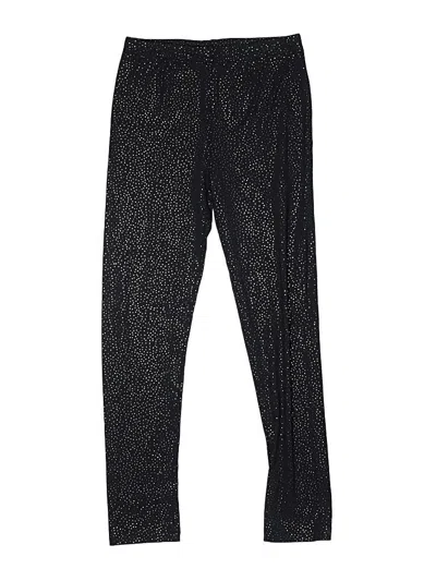 Pre-owned Nicole Miller Kids' Track Pants In Black