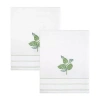 Nicole Miller Tropiluxe 2-pc. Bath Towel In White