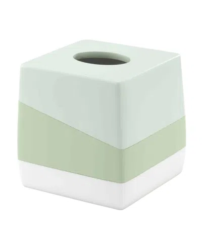 Nicole Miller Tropiluxe 5.8" Tissue Cover In Green