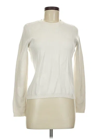 Pre-owned Nicole Miller Turtleneck Sweater In Ivory