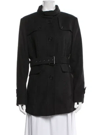 Pre-owned Nicole Miller Utility Jacket In Multi