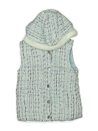 Pre-owned Nicole Miller Kids' Vest In Blue