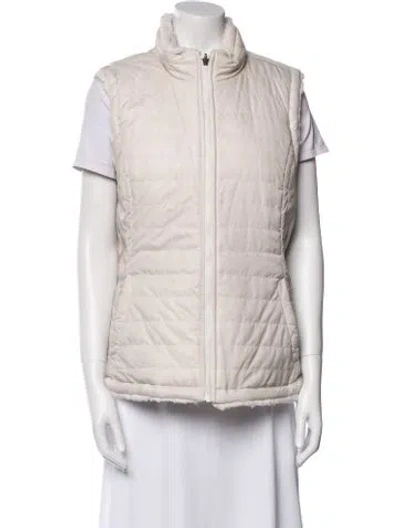 Pre-owned Nicole Miller Vest In Neutral
