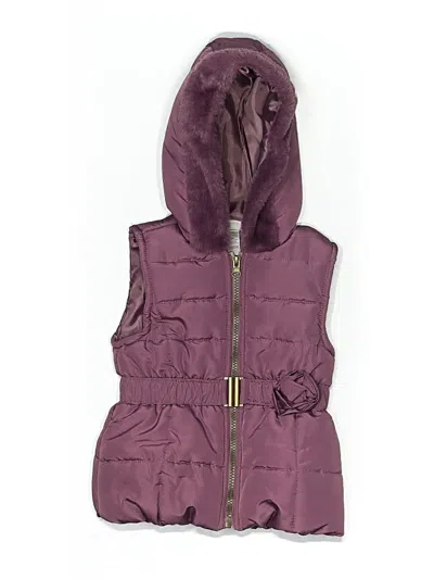 Pre-owned Nicole Miller Kids' Vest In Purple