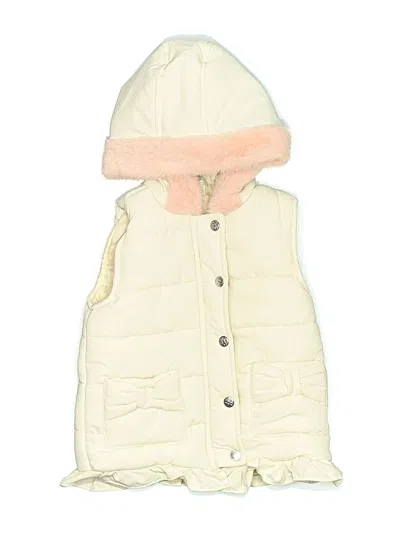 Pre-owned Nicole Miller Kids' Vest In White