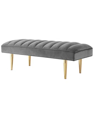 Nicole Miller Vincenzo Velvet Bench