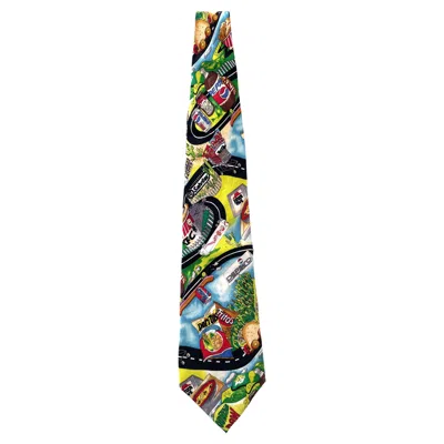 Pre-owned Nicole Miller Vintage 90s Limited  Pepsi Co Pepsi Mountain Dew Kfc Pizza Hut Tie In Black