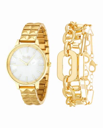 Nicole Miller Women's Bracelet Watch - 36mm In Gold