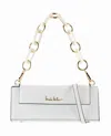 Nicole Miller Women's Long Shoulder Bag In Bright White In White