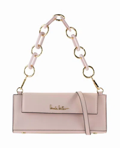 Nicole Miller Women's Long Shoulder Bag In Rose Smoke In Pink