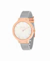 Nicole Miller Women's Stainless Steel Strap Watch - 35mm In Rose Gold In Gold