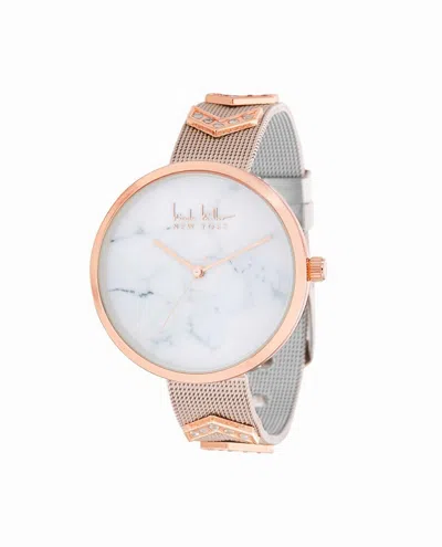 Nicole Miller Women's Stainless Steel Strap Watch - 36mm In Rose Gold
