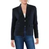 Nicole Miller Womens Pocket Polyester One-button Blazer