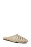 Nicole Miller Bottero Womens Square Mules In Beige