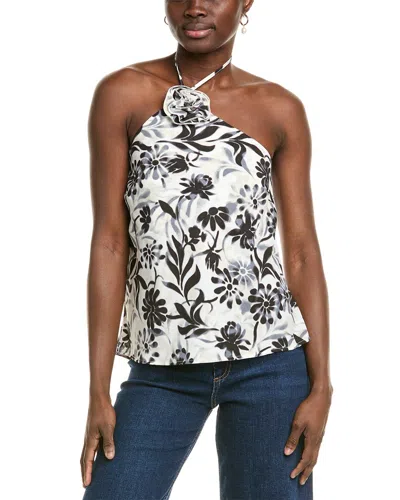 Nicole Miller Woven Shirt In White