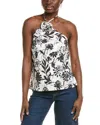 Nicole Miller Woven Shirt In White