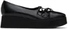 Nicole Saldaña Black Isabel 2.0 Loafers In Black
