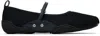 Nicole Saldaña Black Sophie Ballerina Flats In Black