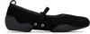 Nicole Saldaña Black Sophie Ballerina Flats In Black